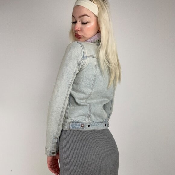 XS - Levi’s Line Denim Jacket New with Tags - Picture 3 of 4